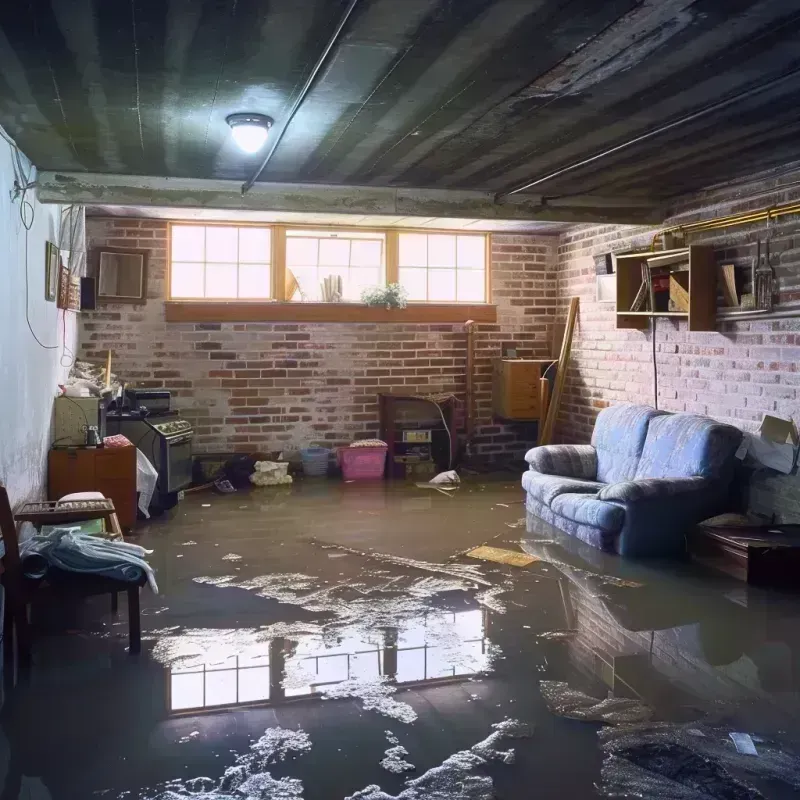 Flooded Basement Cleanup in South Vacherie, LA